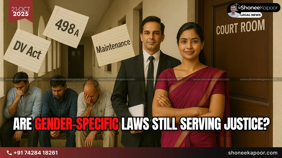 The Law That Forgot Its Sons: How India’s Gender Laws Turn Protection into Persecution
