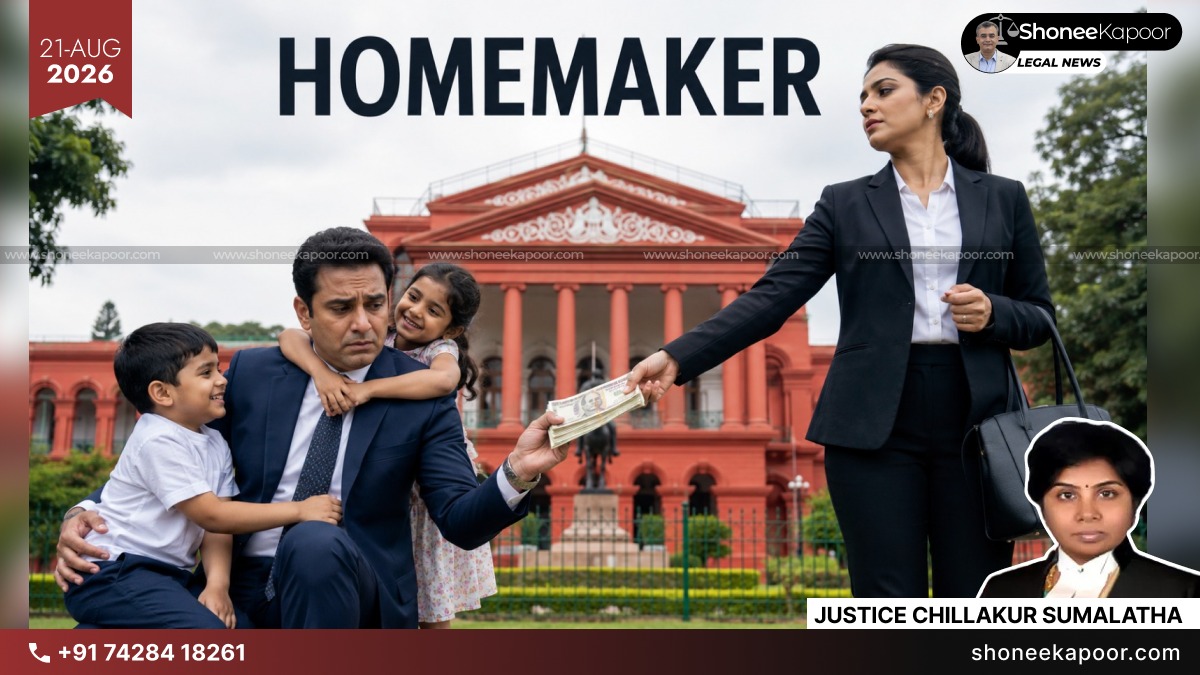 Working Or Highly Educated Woman Serving Family Is HOMEMAKER Irrespective Of Work Status Or Education: Karnataka High Court