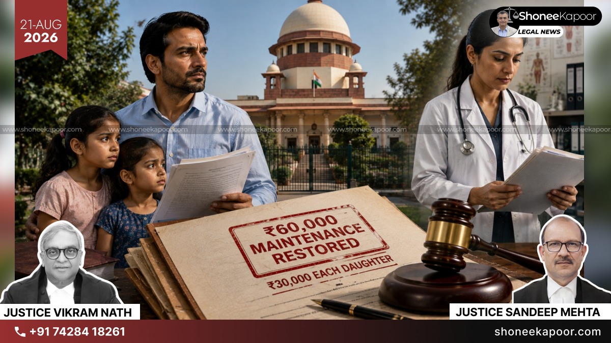 Mother Earns ₹1.5 Lakh, Father Still To Pay ₹60,000 For Two Children: Supreme Court