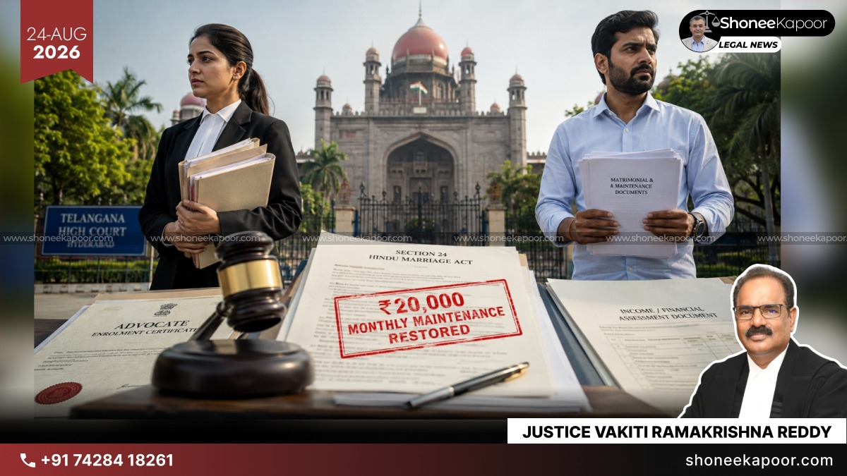Husband Cannot Deny Maintenance Even If Wife Is Enrolled As An Advocate: Telangana High Court