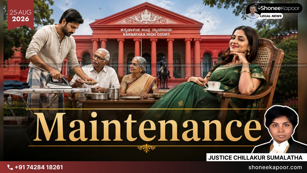 Husband Cannot Force Wife To Look After His Old Parents Or Do Household Chores: Karnataka High Court Upholds Maintenance 