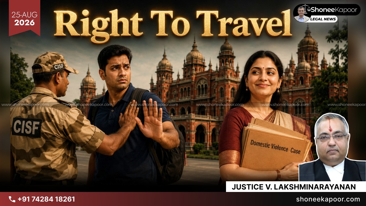 Husband Can’t Be Stripped Of Right To Travel Abroad Merely Because Wife Filed Domestic Violence Case: Madras High Court 