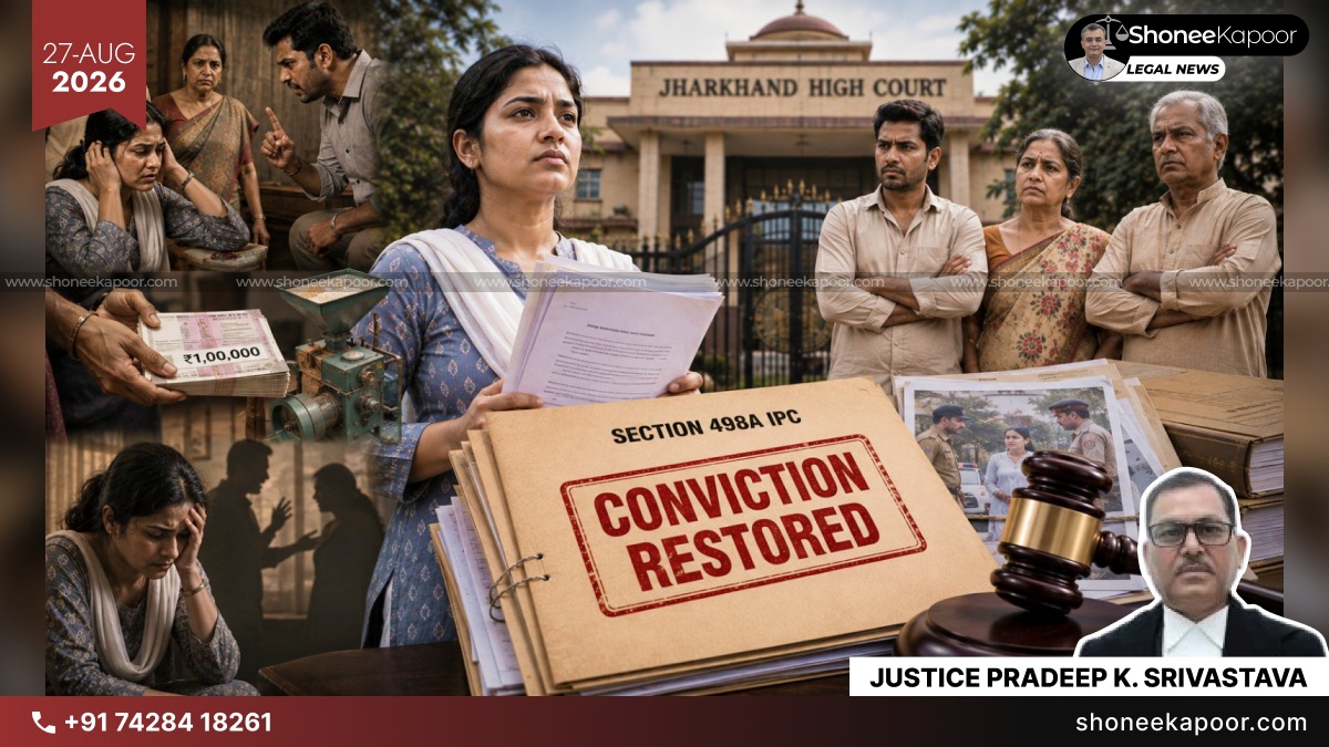 Can A Husband’s Business Money Demand Become A 498A Case Even If It Is Not Dowry? Jharkhand High Court Answers