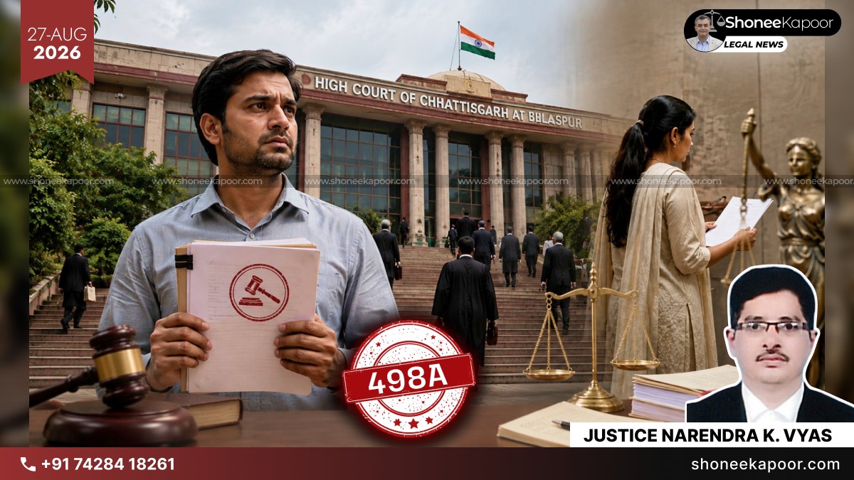 Husband And Family Acquitted In 498A, Still Dragged Into A DV Case On Same Allegations? Chhattisgarh High Court Says Wife Can Proceed
