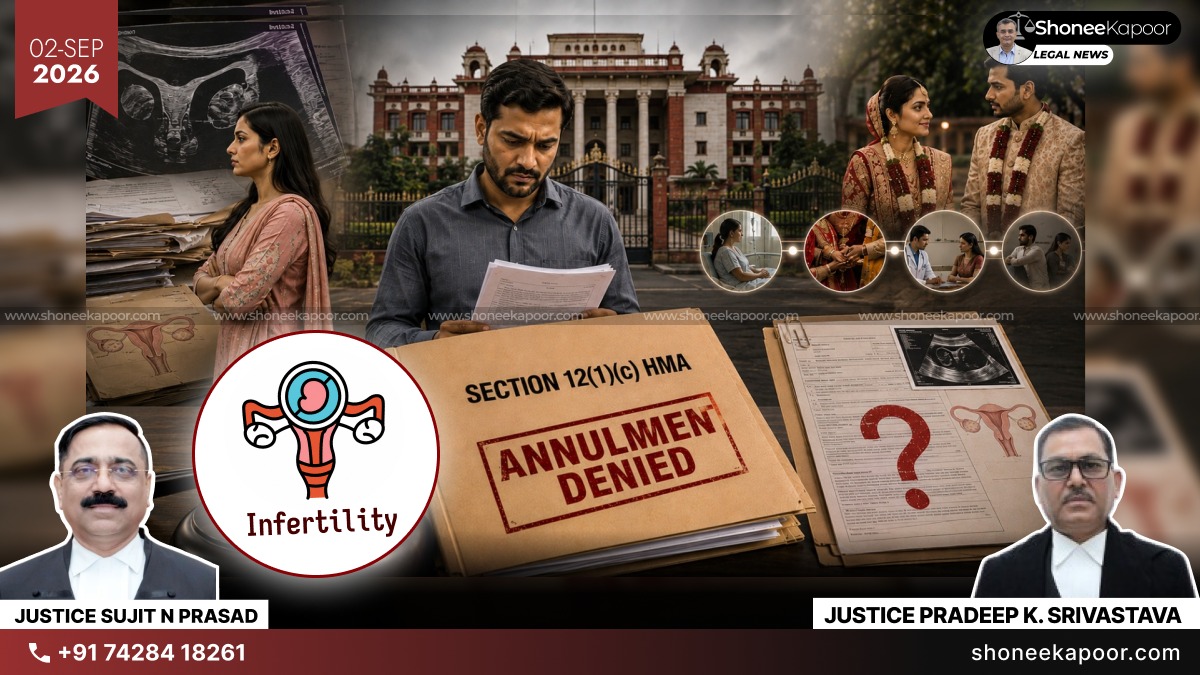 Infertility And Wife Hiding Her Medical History Before Marriage Is Fraud & Ground To Annul Marriage? Jharkhand High Court Answers