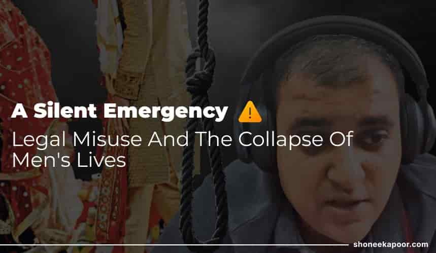 A Silent Emergency: Legal Misuse and the Collapse of Men’s Lives