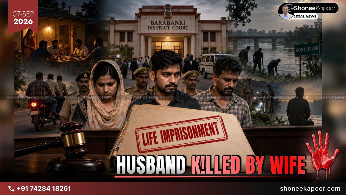 Wife Killed Husband, Dumped His Body in River, Then Filed Missing Person Report: Barabanki Court Sentences Woman And Her Lover To Life Imprisonment