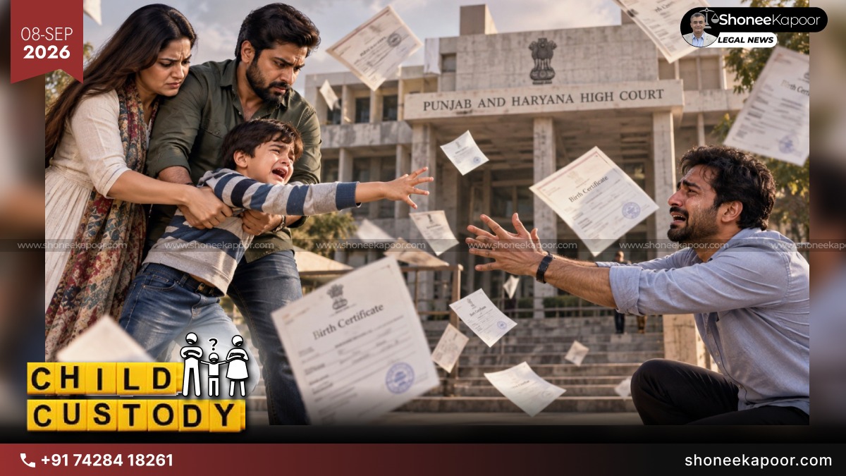 Stepfather Cannot Replace Biological Father On Child’s Birth Certificate After Mother’s Remarriage: Punjab & Haryana High Court