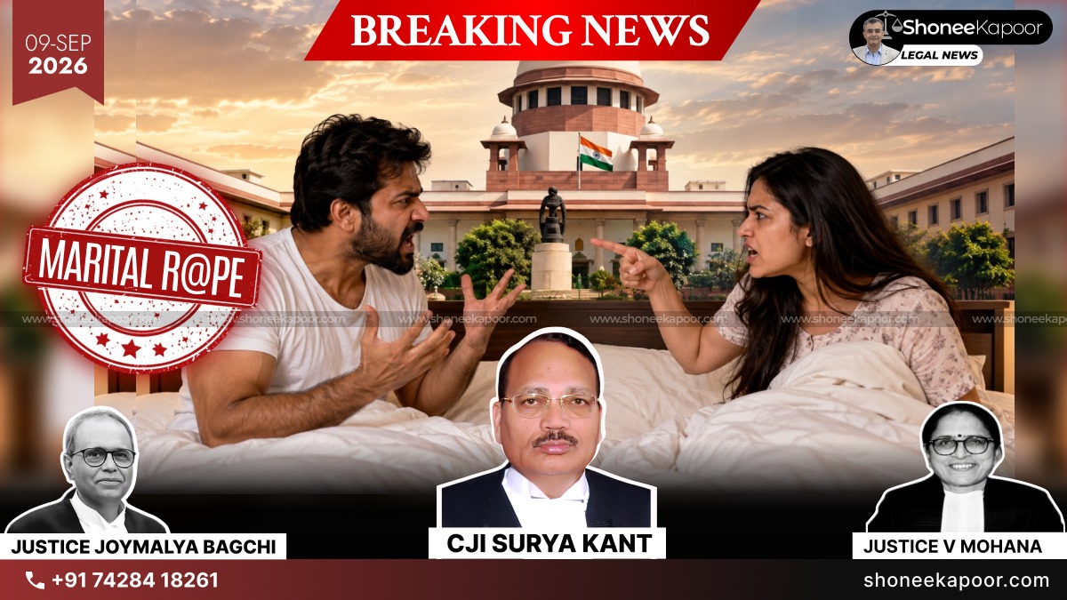 BREAKING | Marital Rape Exception | “Marriage Doesn’t Extinguish Autonomy, But Can Husband Be Prosecuted For Rape?” Supreme Court To Decide
