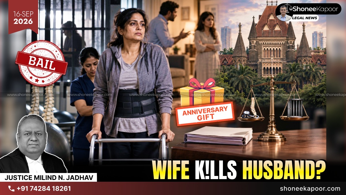 Husband Didn’t Take Wife To Dubai For Anniversary, So She Killed Him? Bombay High Court Grants Bail On Grounds Of Severe Spinal Problems