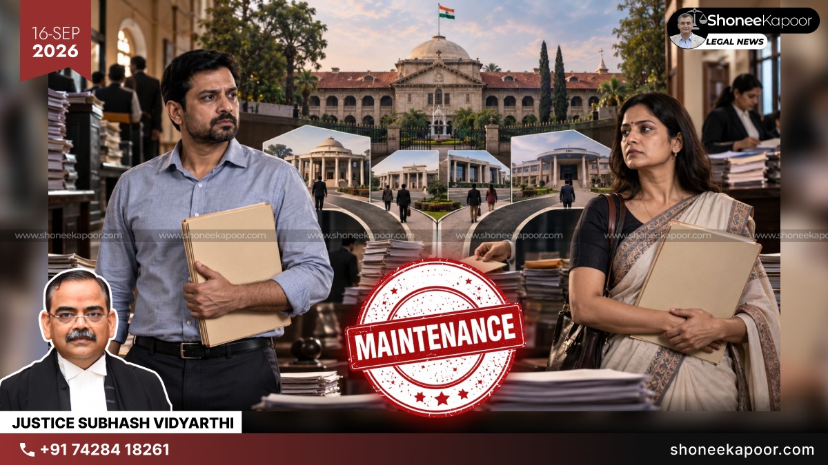 Wife Pursued Husband For Maintenance In Multiple Courts Without Seeking Divorce Or RCR? Allahabad HC Says She Was “Merely Fighting For Getting Maintenance"