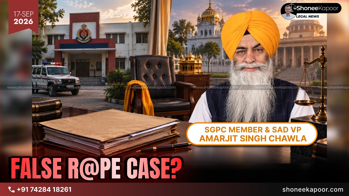 Woman Files Rape Case Against SGPC Member & SAD VP Amarjit Singh Chawla; He Resigns From Both Posts, Calls Allegations “Completely False, Baseless”