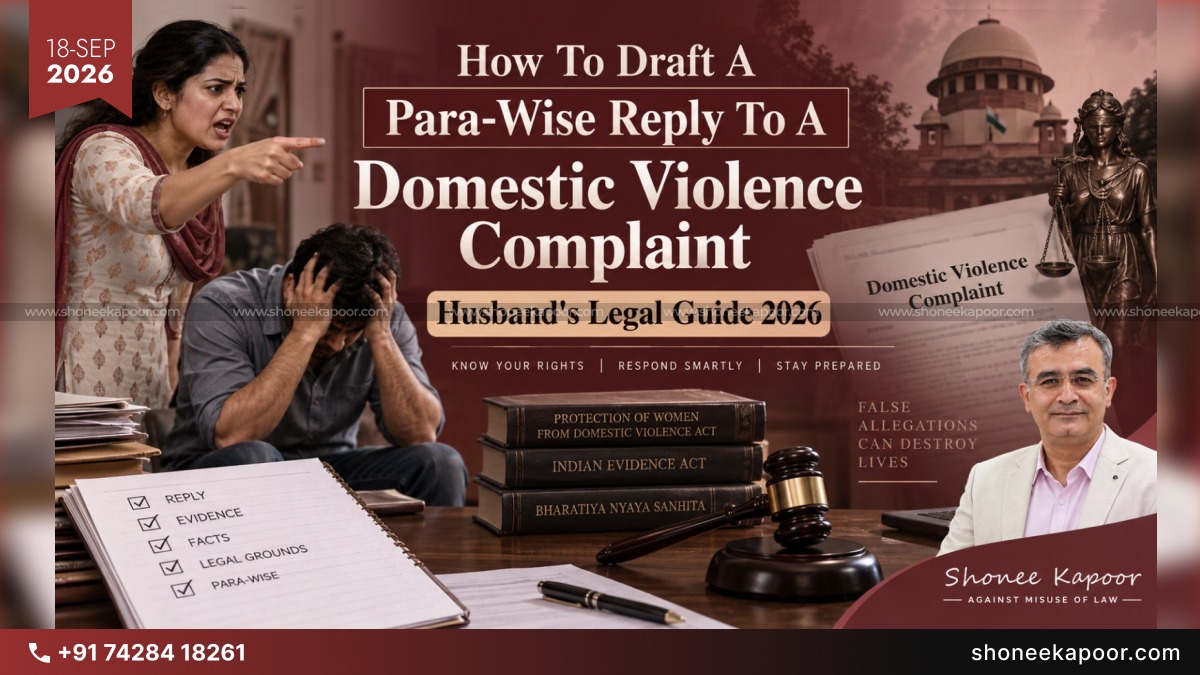 How To Draft A Para-Wise Reply To A Domestic Violence Complaint: Husband's Legal Guide 2026