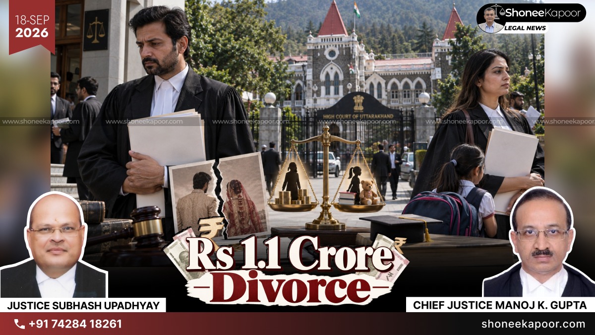 Advocate Wife Publicly Humiliated Husband Before Colleagues, Yet He Has to Pay ₹1.1 Crore: Uttarakhand HC Calls It Mental Cruelty, Upholds Divorce