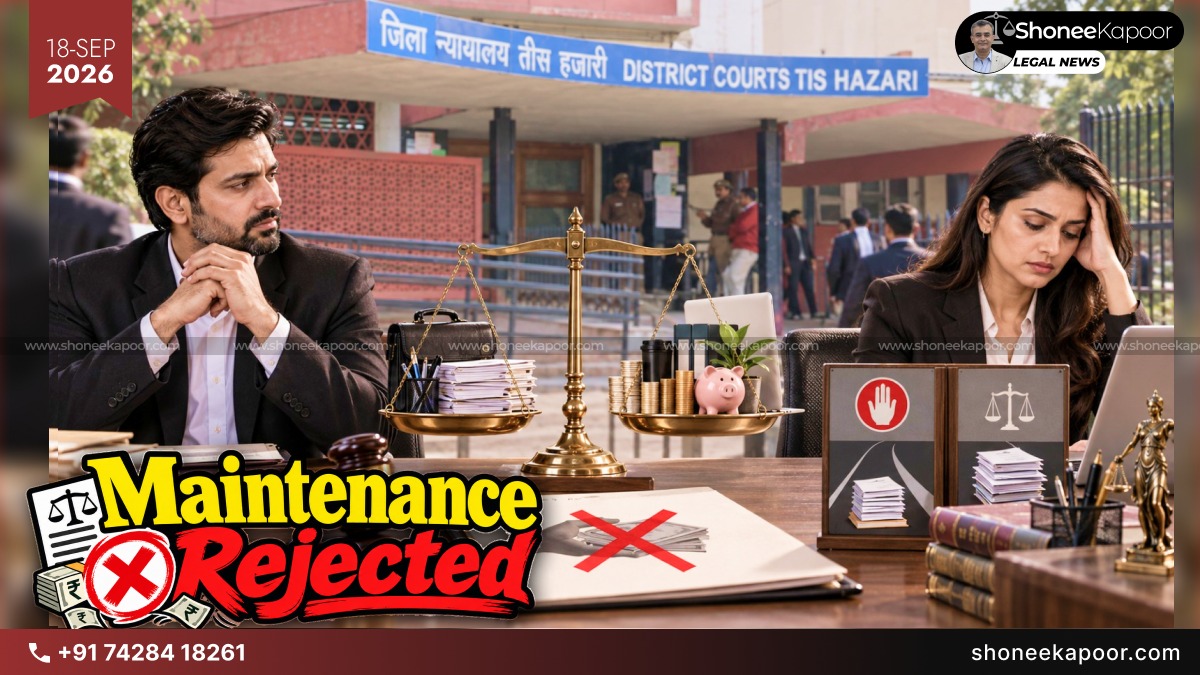 Misuse Of Maintenance Law Exposed | Husband Earns More, So He Must Pay? Delhi Court Rejects Working Wife’s ₹60,000 Maintenance Plea