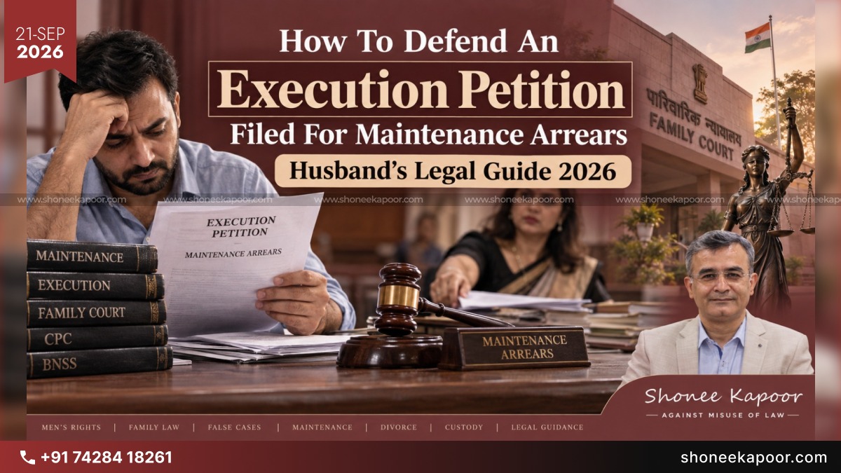 How To Defend An Execution Petition Filed For Maintenance Arrears: Husband's Legal Guide 2026