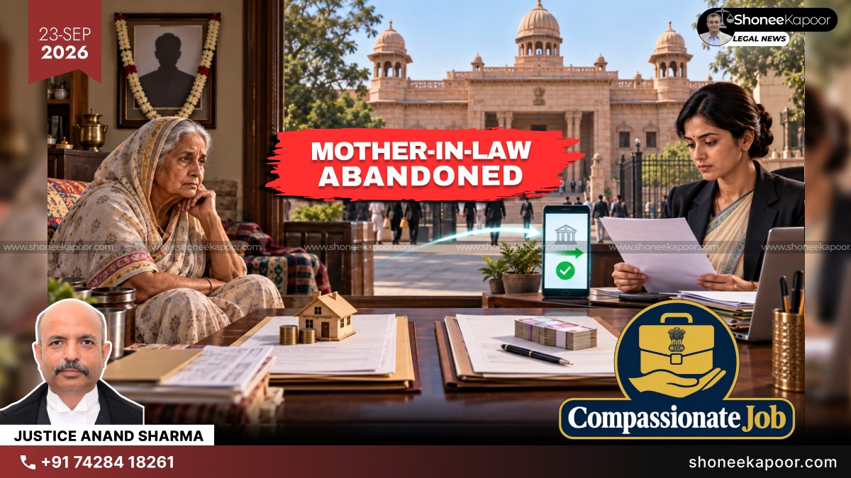 Wife Taking Compassionate Job After Husband’s Death, Can't Abandon His Dependent Parents: Rajasthan HC Orders 25% Salary To Mother-In-Law