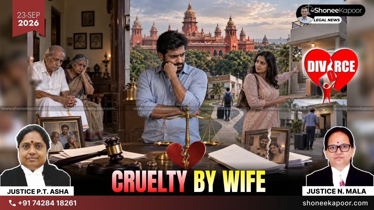 Wife Pressuring Husband To Leave Ageing Parents & Live Separately In Rented House Amounts To Cruelty: Madras HC Upholds Divorce