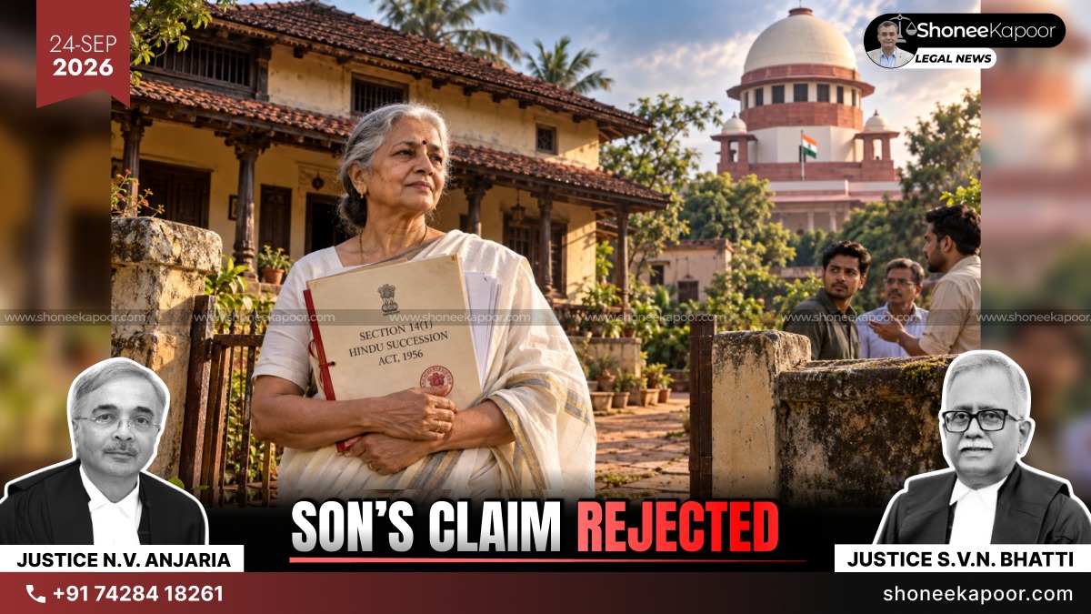 Hindu Widow Becomes Absolute Owner Of Her Share In Husband’s Property Even Without Partition: Supreme Court Rejects Son’s Exclusive Claim