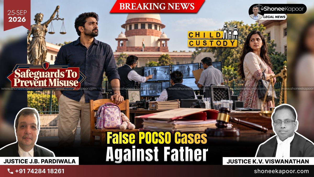 False FIR Against Father: Supreme Court Lays Down Safeguards To Prevent Misuse Of POCSO Act In Child Custody Cases