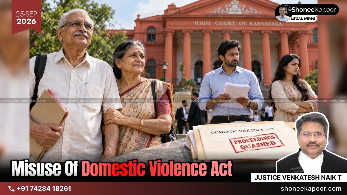 False DV Case | Wife Alleging That In-Laws Supported Husband Not Enough To Invoke Domestic Violence Act: Karnataka High Court