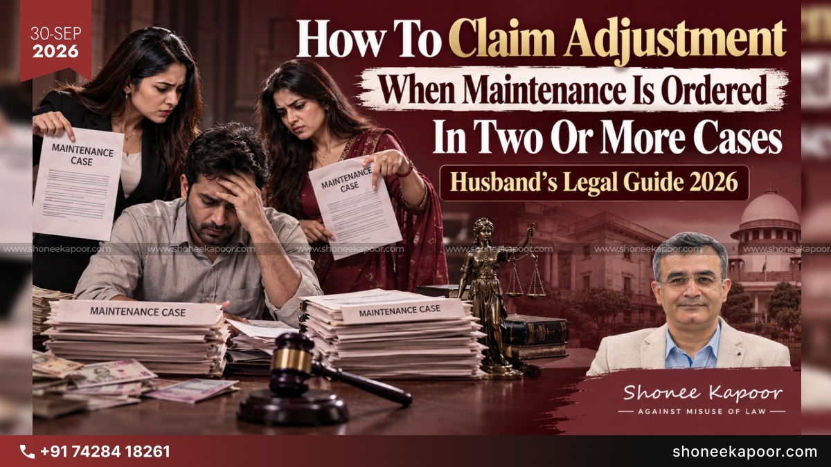 How To Claim Adjustment When Maintenance Is Ordered In Two Or More Cases: Husband’s Legal Guide 2026