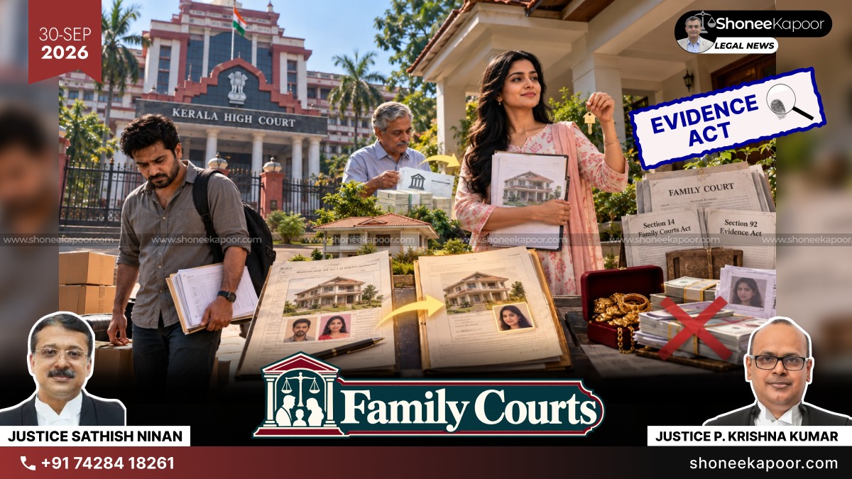 Can Family Courts Consider Evidence Otherwise Barred Under Section 92 of the Indian Evidence Act? Kerala High Court Clarifies