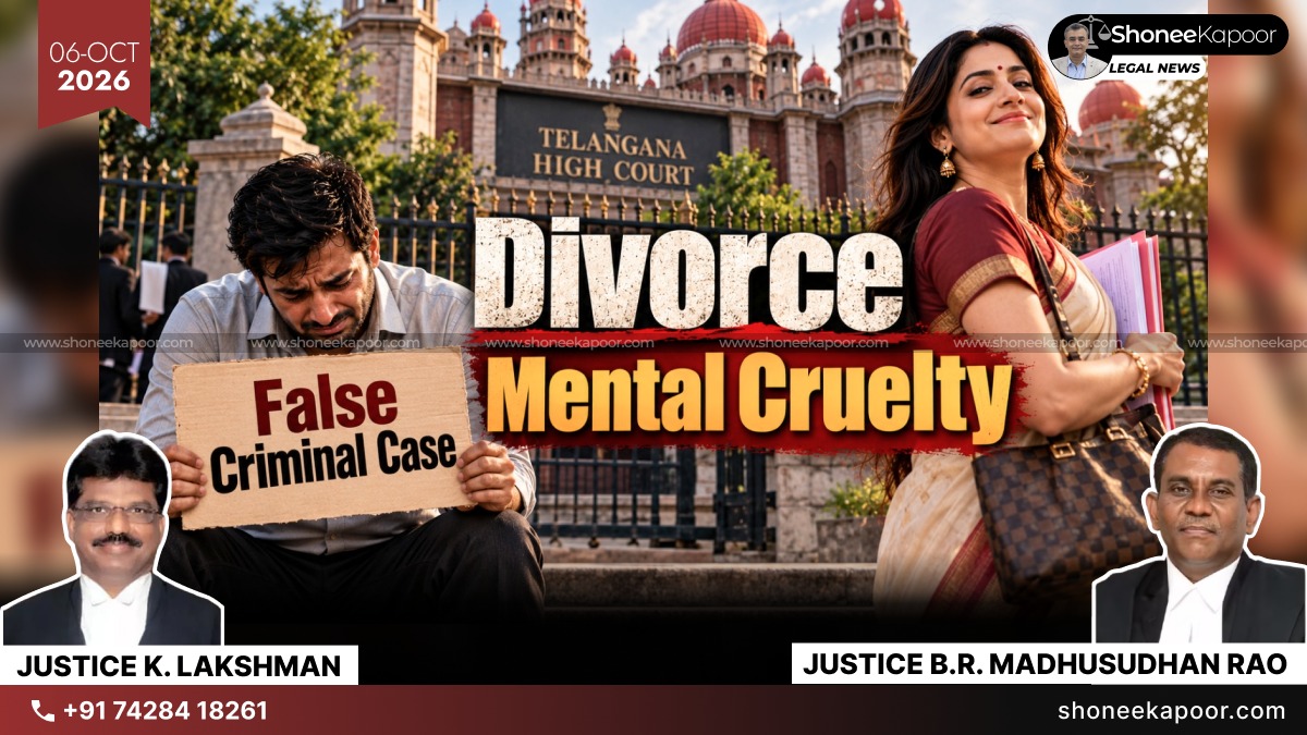 Wife Filing A False Criminal Case Against Husband Amounts To Mental Cruelty: Telangana High Court Grants Divorce After 16 Years