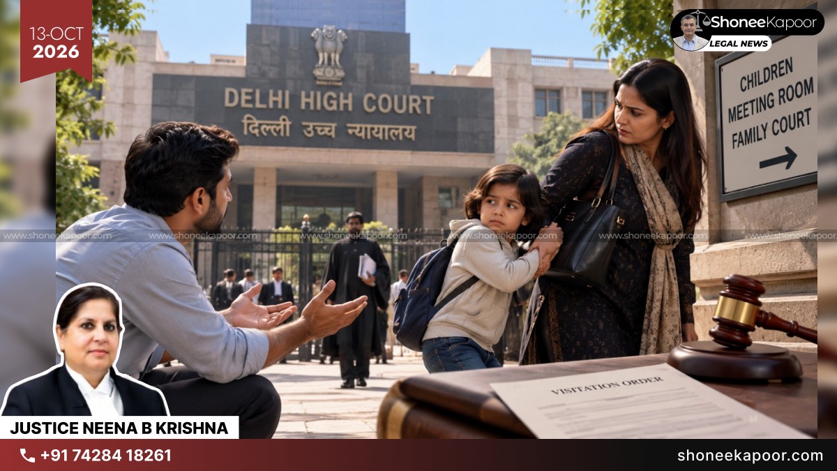 Husband Can't Initiate Contempt Action Against Wife Merely Because His Meeting With Child Was Unsatisfactory: Delhi High Court Rejects Father's Plea
