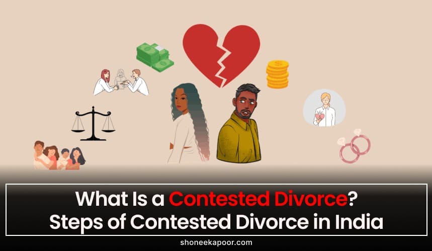 What is the procedure to file for Contested Divorce in India?