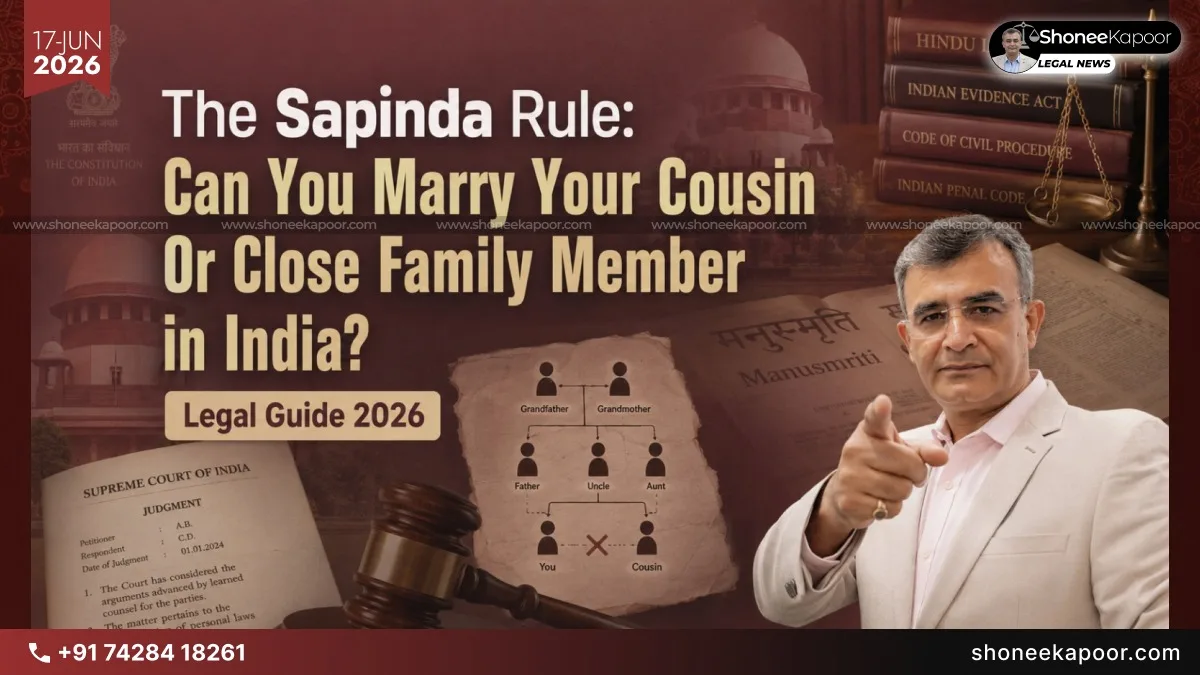 The Sapinda Rule: Can You Marry Your Cousin Or Close Family Member In India? Legal Guide 2026