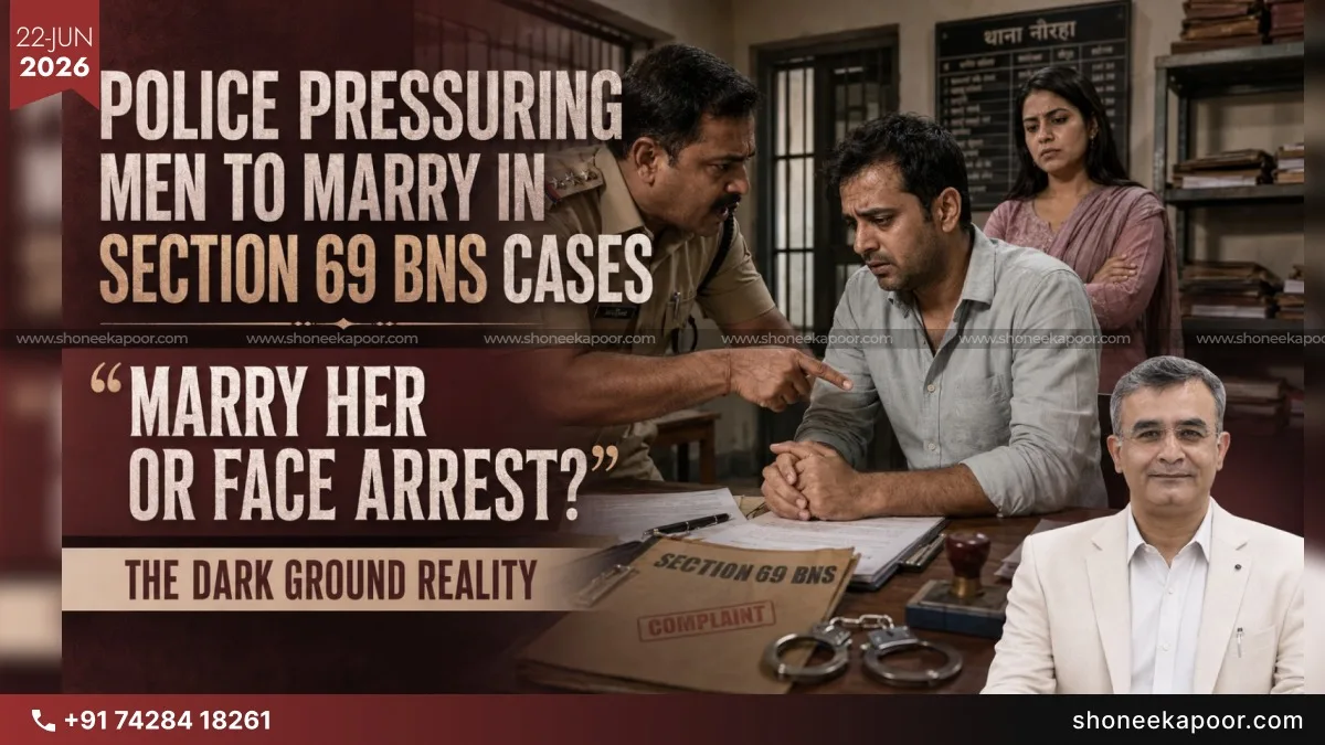 Police Pressuring Men To Marry In Section 69 BNS Cases — Ground Reality