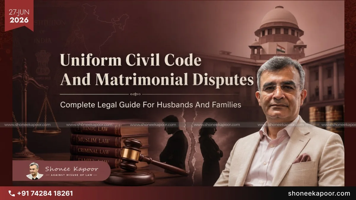 Uniform Civil Code And Matrimonial Disputes: Complete Legal Guide For Husbands And Families In India
