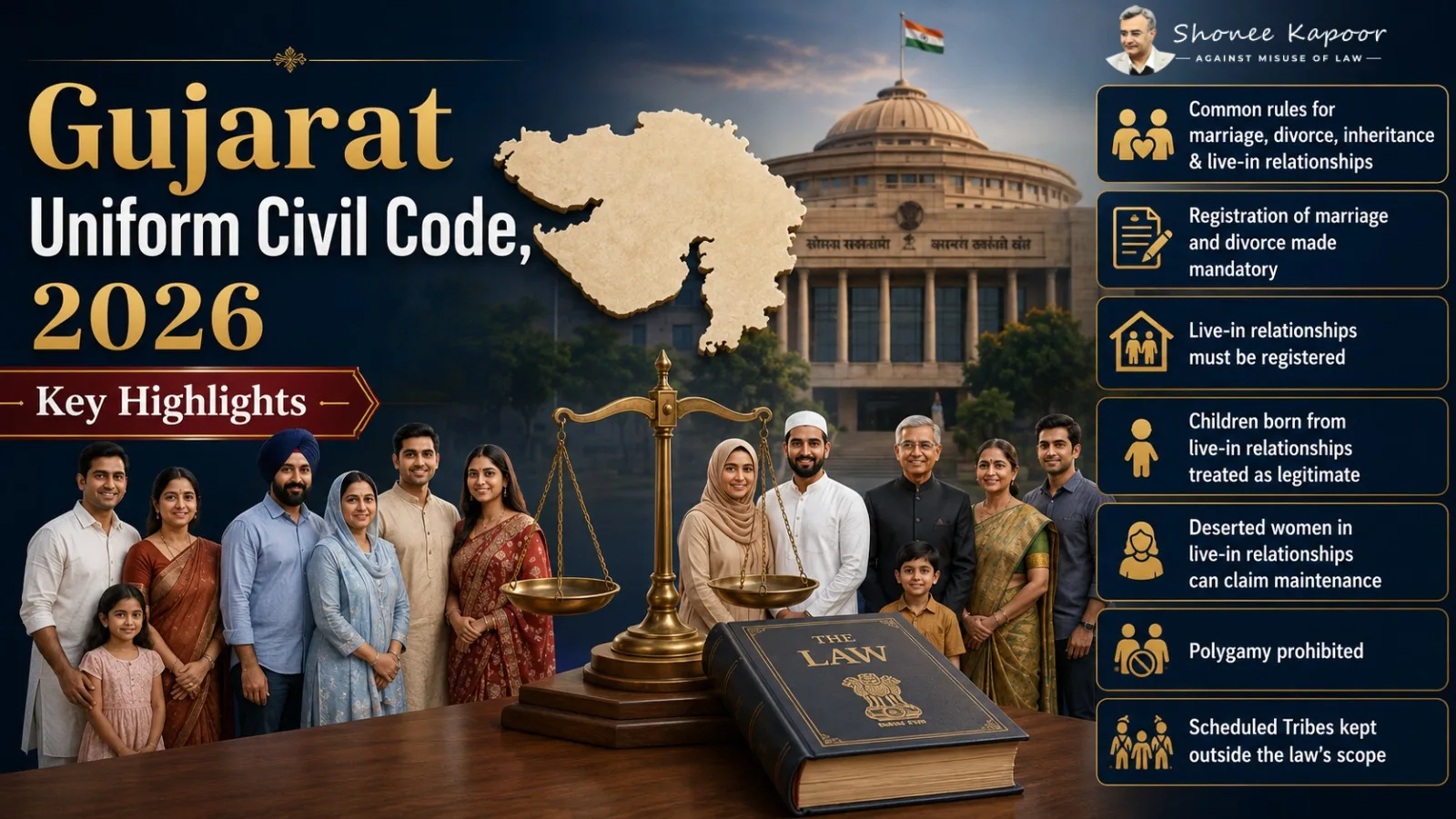 Gujarat Uniform Civil Code, 2026