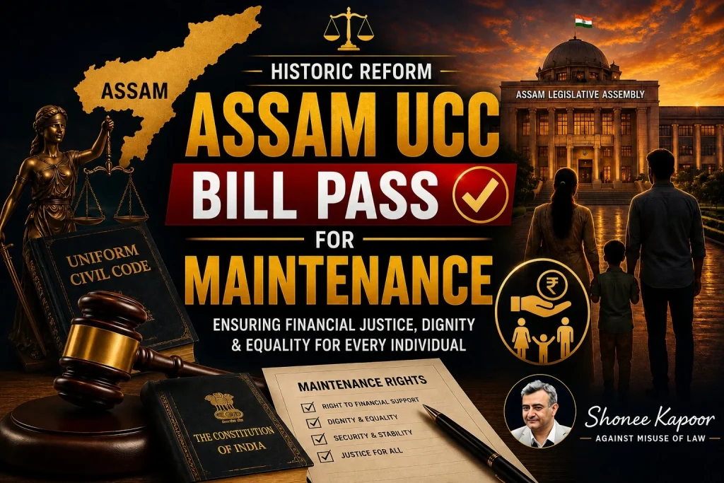Assam UCC Bill Pass for Maintenance: Complete Guide to the Proposed Uniform Civil Code and Maintenance Rights