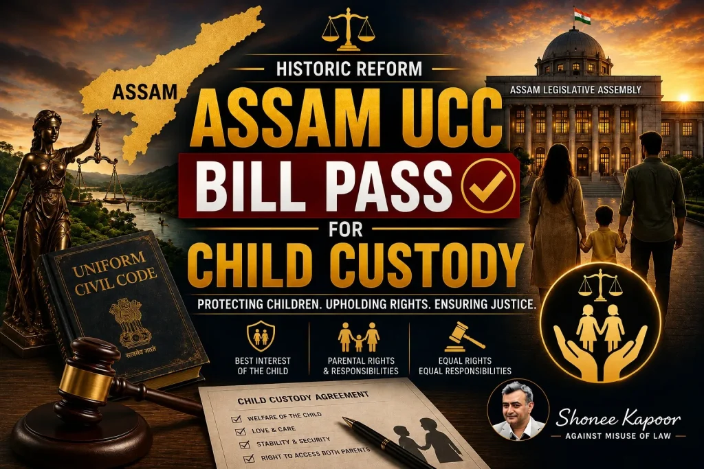 Assam UCC Bill Pass for Child Custody: Understanding the Proposed Uniform Civil Code and Custody Laws