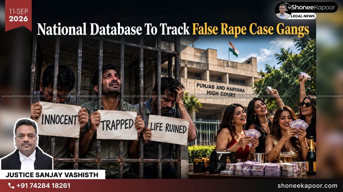 False Rape Case Gangs Of Women Extorting Money Across Multiple States: P&H High Court Suggests National Database To Track Habitual Complainants