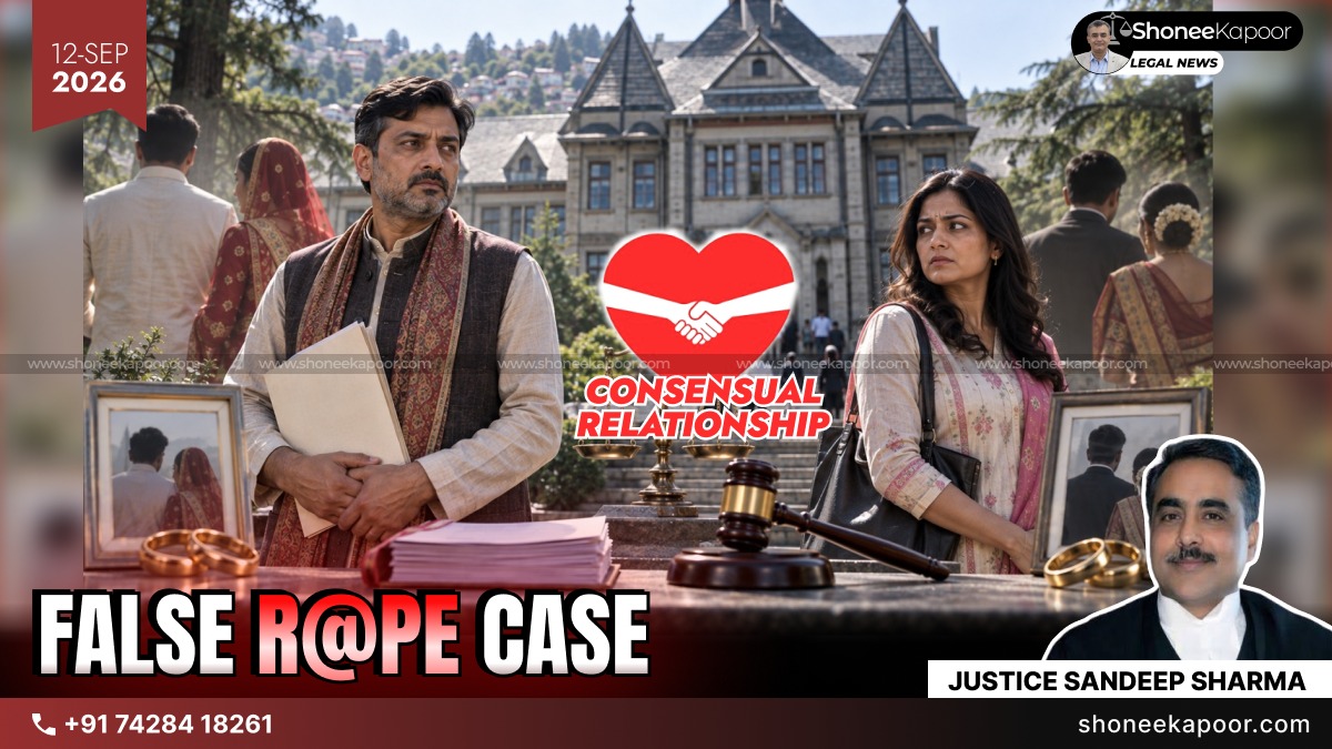 Married Woman Accused Man Of Rape Over ‘Promise To Marry’; HP High Court Says ‘No Question Of Promise To Marry’ When Both Were Married
