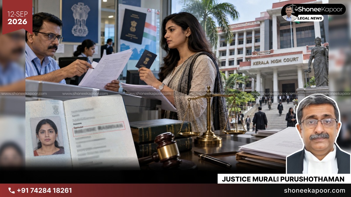 Can Passport Authorities Demand A Divorce Decree For Removing Ex-Spouse’s Name? Kerala High Court Says No