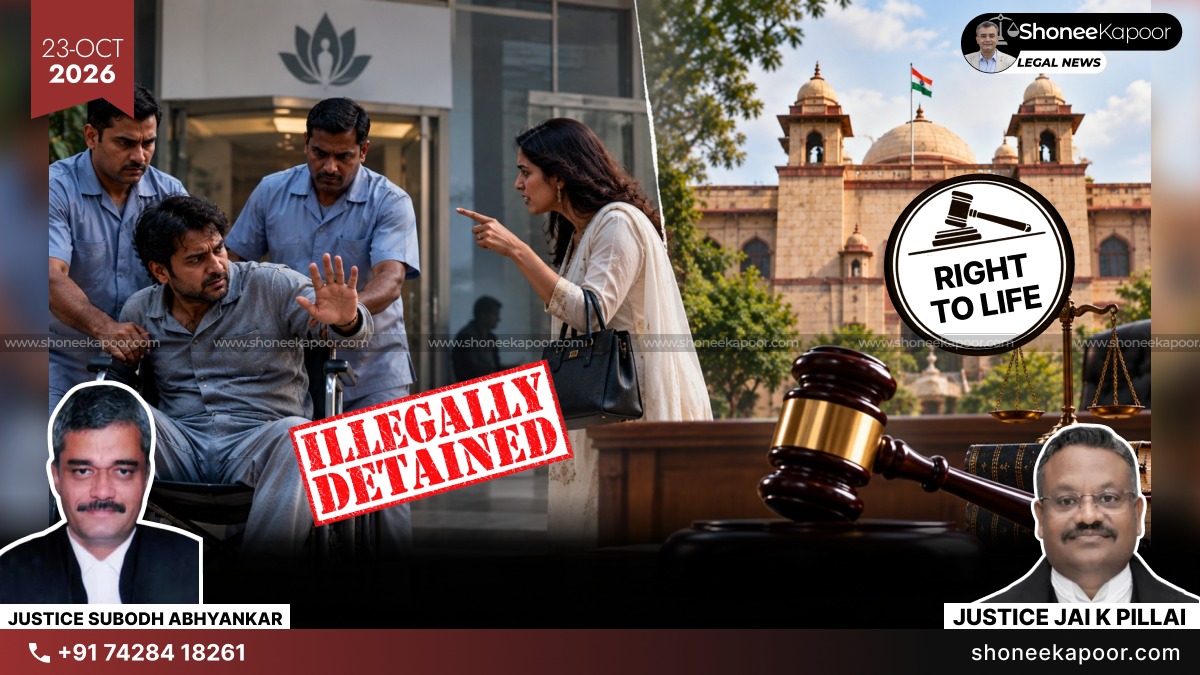 Wife Can't Forcibly Detain Husband At De-Addiction Centre Without His Consent Or Medical Grounds: MP High Court Orders His Release