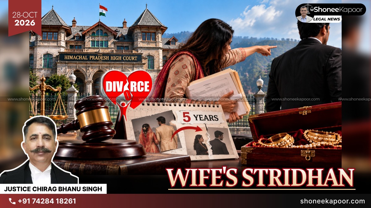 Wife Drags Ex-Husband Into 406 IPC Case 5 Years After Divorce? HP High Court Quashes Proceedings, Says Stridhan Retention Not A Continuing Offence