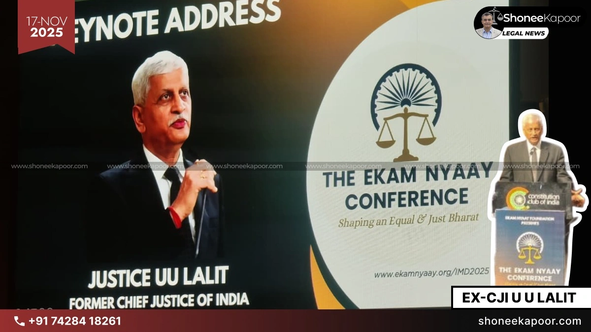  Ex CJI U U Lalit Over Broken Justice System & False Cases