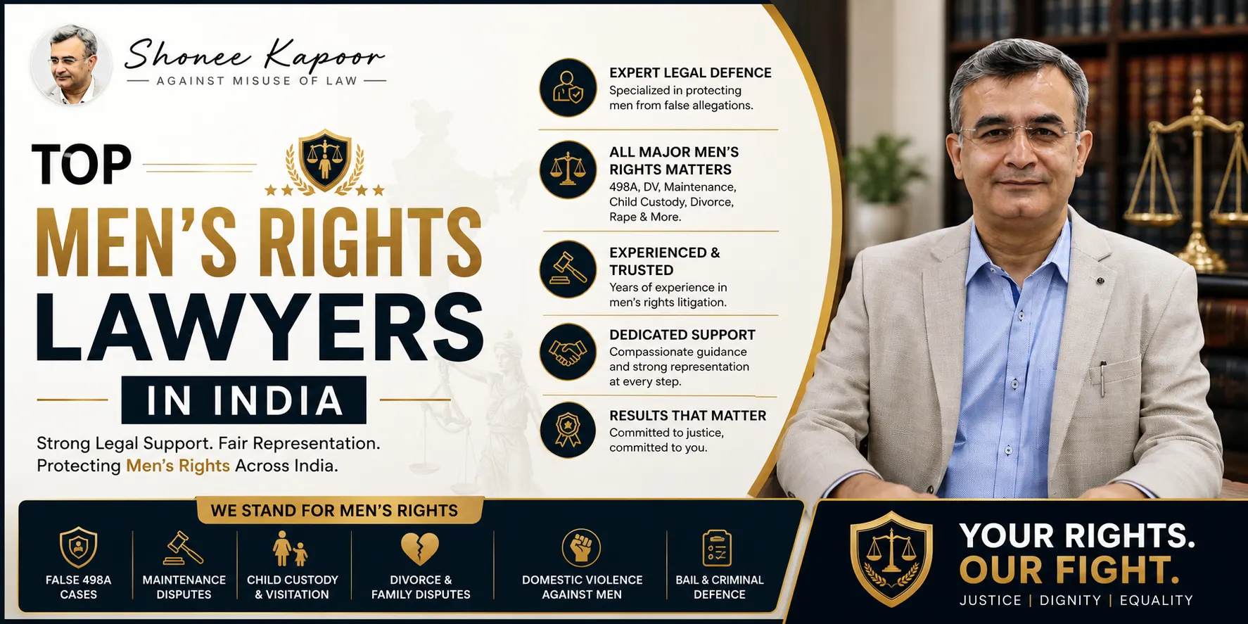 Top Men's Rights Lawyers in India