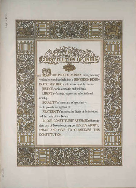 constitution Of india