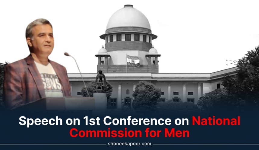 Speech on 1st Conference on National Commission for Men