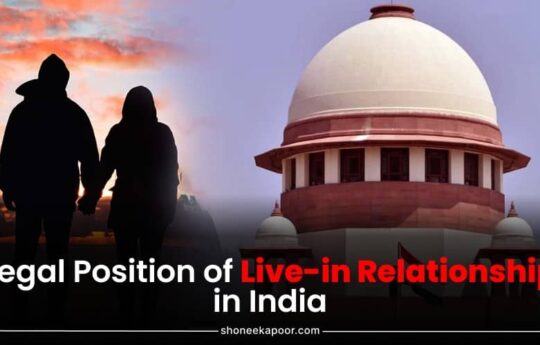 Legal Position of Live-in Relationship in India