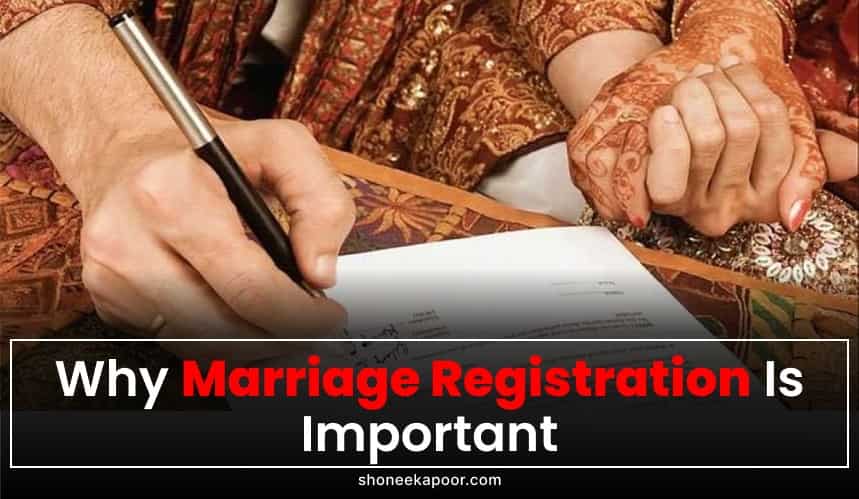 Why Marriage Registration Is Important