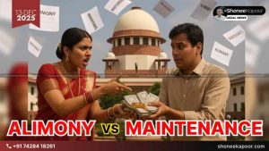 Alimony vs Maintenance in India