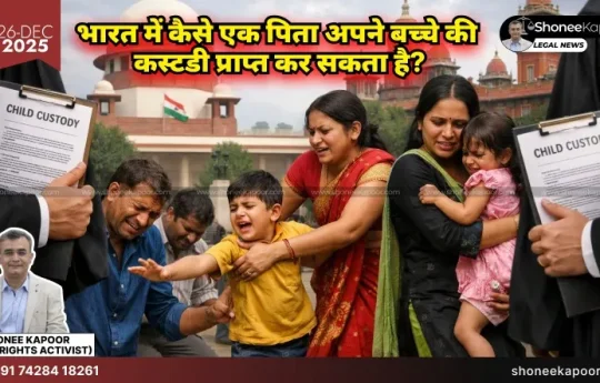 भारत में पिता को चाइल्ड कस्टडी क्यों नहीं मिलती?