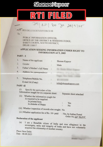 Family Courts Refuse My RTI To Reveal Divorce Data: Is Transparency Selective When It Comes to Men? 2 image